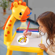 Children LED Projector Drawing Board