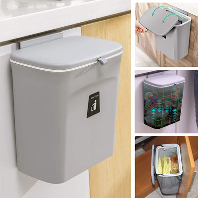 Wall Mounted Trash Can for Kitchen