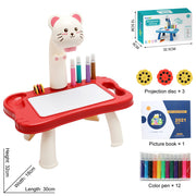 Children LED Projector Drawing Board