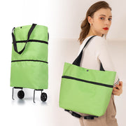 Foldable Eco Friendly Shopping Bag With Wheels