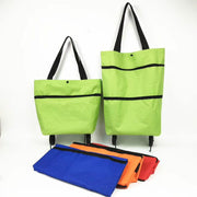 Foldable Eco Friendly Shopping Bag With Wheels