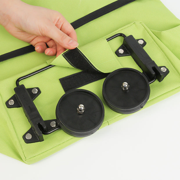 Foldable Eco Friendly Shopping Bag With Wheels