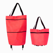 Foldable Eco Friendly Shopping Bag With Wheels